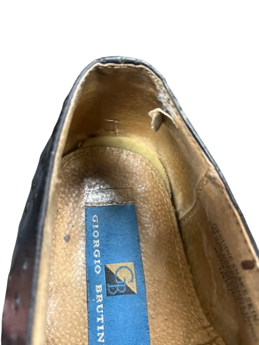 Giorgio Brutini mens brown leather monk strap dress shoes sz 9M SKU 10-553